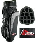 Datrek Golf- Delta 14-Way Organizer Cart Bag *Black/GunMetal*