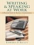 Writing and Speaking at Work: A Practical Guide for Business Communication (4th Edition)