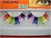 color eyelash party eyelash false eyelash color eyelash cheerleader eyelash fake eye lash show girl eyelash glow in dark eyelash halloween eyelash costume accessory