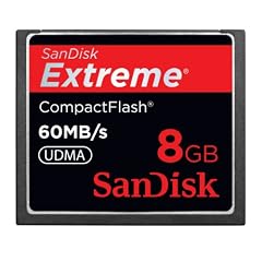 Sandisk Compact Flash Speicherkarte Extreme 8GB 60MB Edition [Amazon Frustfreie Verpackung]
