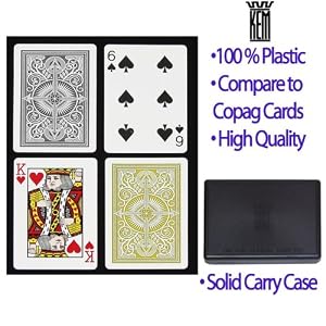 Arrow Black and Gold KEM Cards Wide Standard 2-pack