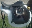 English Saddle w/Suede Knee Rolls