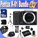 Pentax K-01 16MP APS-C CMOS Compact System Camera [Body] (Black) + Extended Life Battery + 16GB SDHC Class 10 Memory Card + USB Card Reader + Memory Card Wallet + Deluxe Case w/Strap + Shock Proof Deluxe Case + Mini HDMI to HDMI Cable + Professional Full Size Tripod + Accessory Saver Bundle!