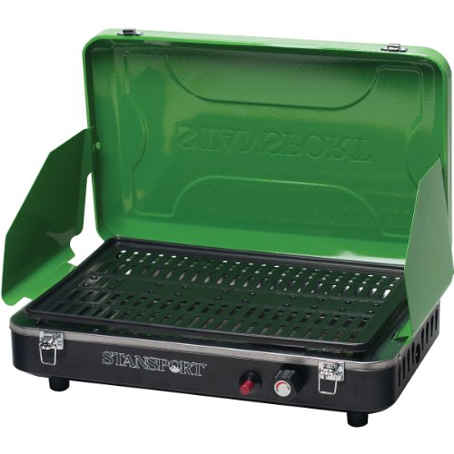Stansport Propane Grill Stove with Piezo - 12,000 BTU On Sale