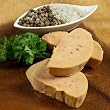 Sliced Fresh Duck Foie Gras - 2.5 oz pieces, Raw, Frozen - 1 pack, 14 x 2.5 oz slizes