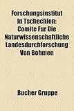 Forschungsinstitut in Tschechien: Comite Fur Die Naturwissenschaftliche Landesdurchforschung Von Bohmen - 