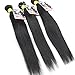 ALI HOT Hair Mixed Length 3Bundles 300g 22inch 24inch 26inch Virgin Brazilian Straight Human Hair Extension Unprocessed for black women