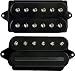 DiMarzio John Petrucci Pickup Set Black For 43mm Nut (1-11/16