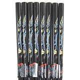 from Got-Bonsai? - Giftware Four pairs of Decorated Chopsticks - Black Dragon