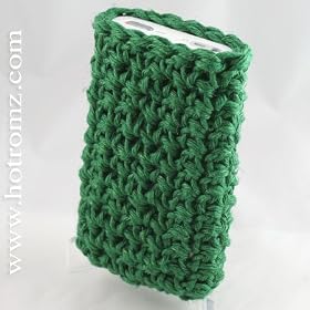 GREEN 100% Organic Hemp iPod NANO VIDEO Case - sustainable "green" product - environmentally correct NO petroleum
