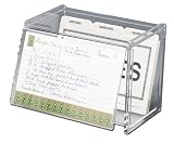 Clear Solutions 4 x 6-Inch Small Recipe Box