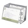 Clear Solutions 4 x 6-Inch Small Recipe Box