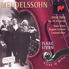 Mendelssohn : Trios pour piano, violon et violoncelle op. 49 & op. 66