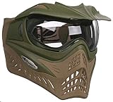 V-Force Grill Thermal Paintball Goggles - Dual Olive Drab / Desert Tan