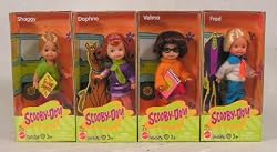 Kelly & Tommy as the Scooby-Doo Gang - Daphne, Fred, Velma, Shaggy - Barbie Kelly Collection