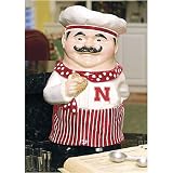 Nebraska Cornhuskers NCAA Chef Cookie Jar by The Memory Company