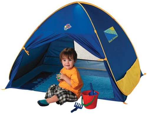 Childs Pop Up Sun Shade - UV Protection Portable Kids Tent With Travel Bag
