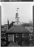 Historic Photo Town Hall Second & Delaware Streets, New Castle, DE