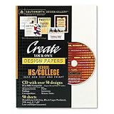 Design Gallery, High School/College, Fine Parchment, 24-lb. Asst Colors, 50/Pack SOUDS21
