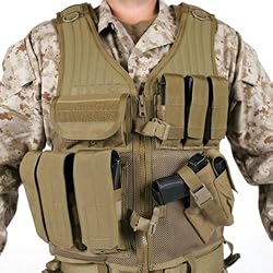 BLACKHAWK! Omega Cross Draw/Pistol Mag Vest - Coyote Tan Right