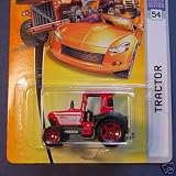 Mattel Matchbox 2007 1:64 Scale Red Farm Tractor Die Cast Car #54