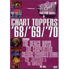Ed Sullivan's Rock 'N' Roll Classics - Chart Toppers 1968/69/70 [DVD]
