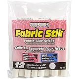 すべて Temp ファブリック スティック接着剤スティック-7/16"× 4"12 個入り）