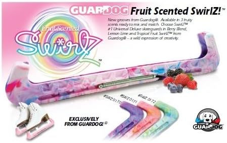 GuarDog Fruit Scented SwirlZ Ice Skate Guards