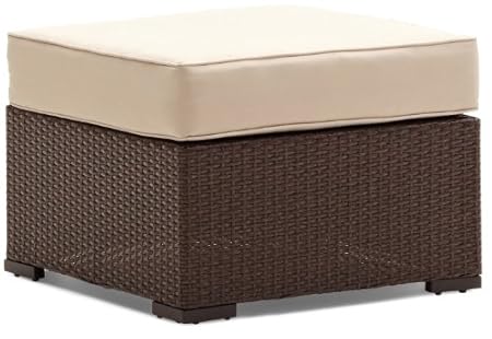 Positive Notes on the Strathwood Griffen All-Weather Wicker Ottoman, Dark Brown