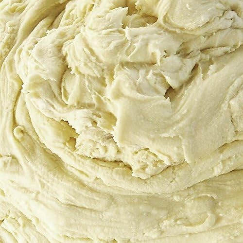 Raw Unrefined African Organic Pure lvory Natural Shea Butter, 5 Ib.