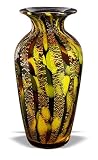 515utATi9ZL. SL160  Badash Golden Art Glass 10 Inch Vase