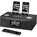 iHome iP88 Stereo Dual Dock Triple Alarm Clock Radio