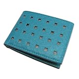 ECO-Felt DataSafe RFID Shieling Security Bi-fold Wallet (Turquoise/Grey)