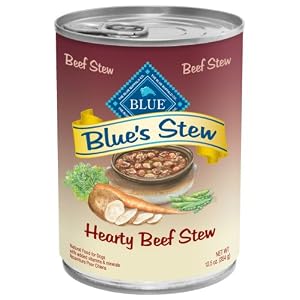 Blue Buffalo Hearty Beef Stew for Dogs (Pack of 12 12.5-Ounce Cans) by 