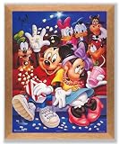 Walt Disney - Mickey and Friends: At The Movies - Gold Frame 22.5