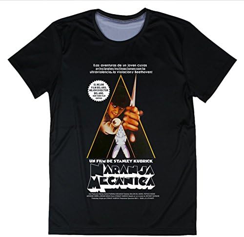 Mingyubusiness Clockwork Orange Vintage Inspired T-Shirt Round Neck T Shirts XXXX-Large