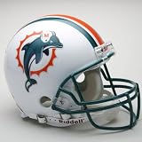 Miami Dolphins Authentic Full Size Proline Helmet - un signed