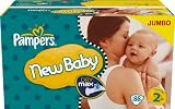 Pampers - 81261313 - New Baby Couches - Taille 2 (3-6 Kg) - Jumbopack - Lot de 2 X 88 Couches