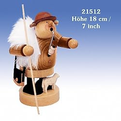 Christmas Smoker - Shepherd (7 inches)