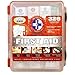 First Aid Kit With Hard Case- 326 pcs- First Aid Complete Care Kit - Exceeds OSHA & ANSI Guidelines - Ideal for the Workplace - Disaster Preparedness (Color Red)