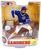 McFarlane Toys MLB Cooperstown Series 5 Action Figure Ryne Sandberg (Chicago Cubs) Blue Jersey / Red Bill on Hat Variant