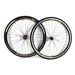 Track Fixed Gear Road Bike Wheelset 700 Wheels Includes: 16t Fixed Gear, 16t Freewheel, Tires & Tubes