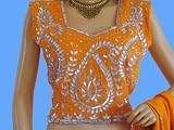 DESIGNER LEHNGA LENGHA CHOLI PARTY FASHION INDIAN DRESS M