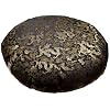DreamTime Perfect Balance Zafu Cushion, Gold Brocade Dragons