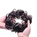 Rosette Hair 100% Human Hair Scrunchie Curly Messy Bun Human Hair Extensions Donut Hair Chignons Up Do Hair piece