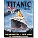 Titanic White Star Line Cruise Ship Retro Vintage Tin Sign - 13x16 , 13x16