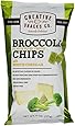 Creative Snacks Super Veggie Chips with White Cheddar, Broccoli, 4.0 Ounce