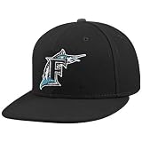 New Era Florida Marlins Black On-Field 59FIFTY Fitted Hat