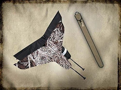 Final Approach Double Trouble Canada Goose Flag with Flag Bag, Camo