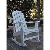 Marina Porch Rocker (White) (42.5H x 25.5W x 34.5D)